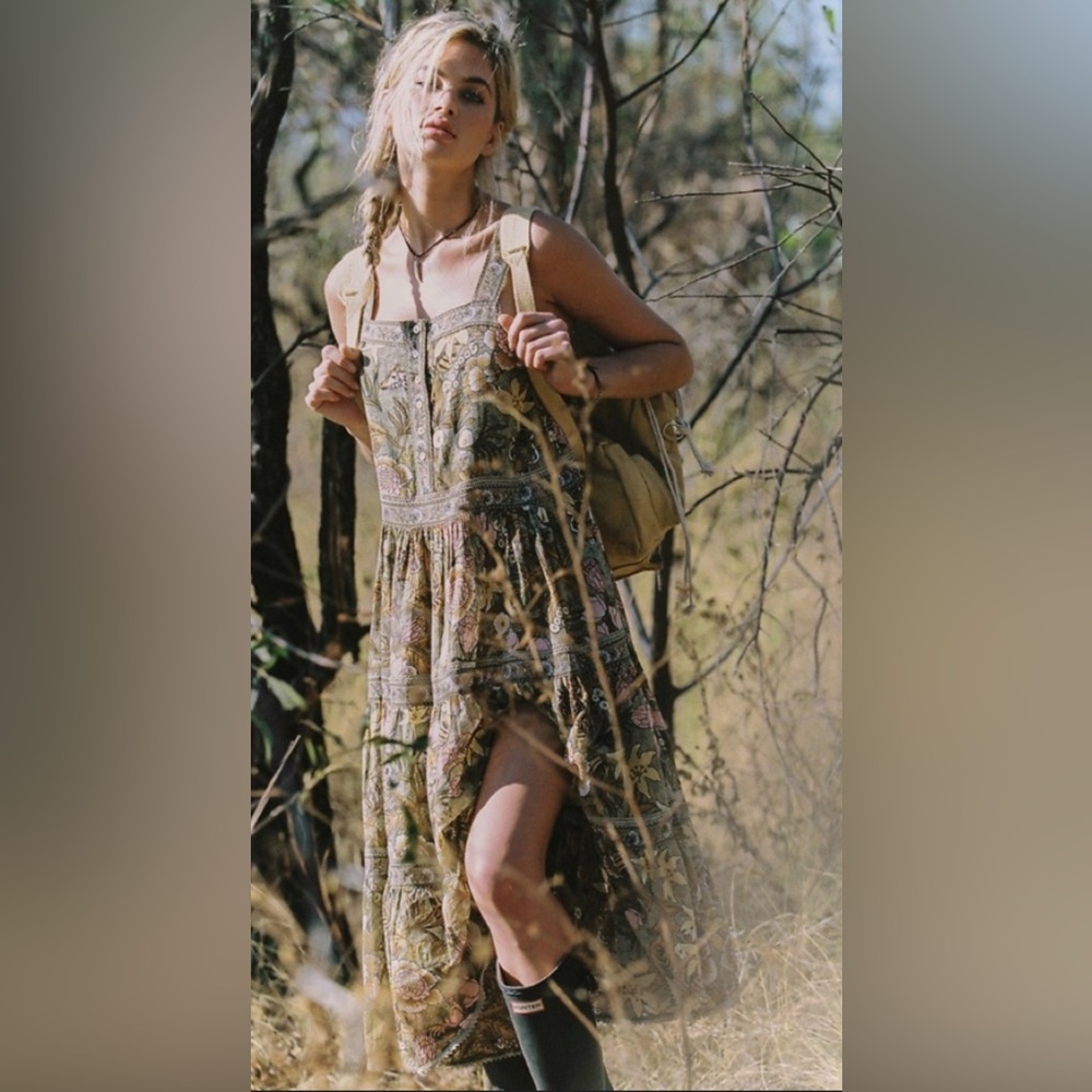 *Spell Jungle Midi Sundress – Size Trade Only* NEED SIZE LARGE